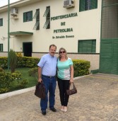 Reunião para implantação de curso universitário para os recuperandos da Penitenciaria de Petrolina Dr. Edvaldo Gomes em Petrolina/PE no dia 05 de fevereiro de 2014