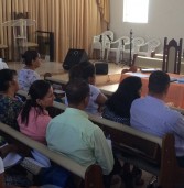 Curso CEI na Igreja Assembleia de Deus  (Missão CGADB) do Bairro Rosa Neves em Ribeirão das Neves, no dia 15 de junho de 2014