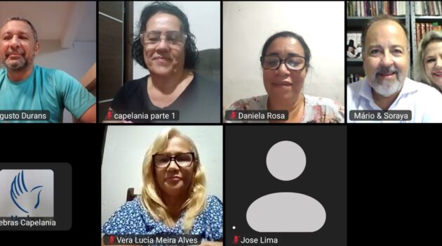 Em dezembro, ministramos mais um curso de Capelania Online e ao vivo!